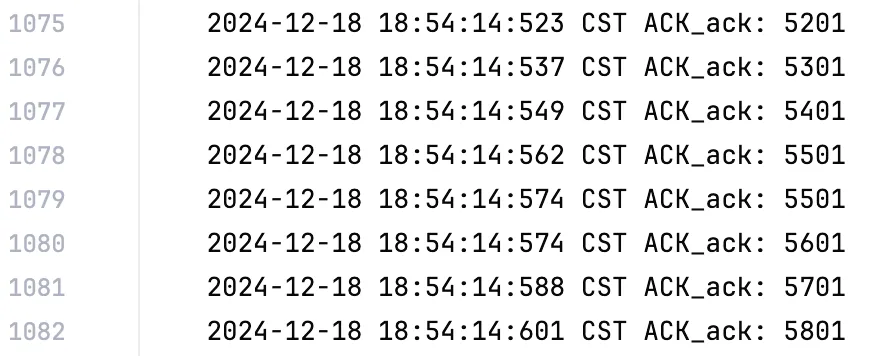 Receiver Log, 
