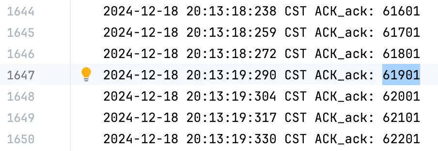 Receiver Log, 