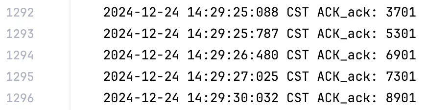 Receiver Log, 