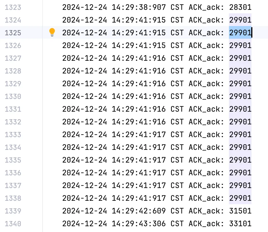 Receiver Log, 