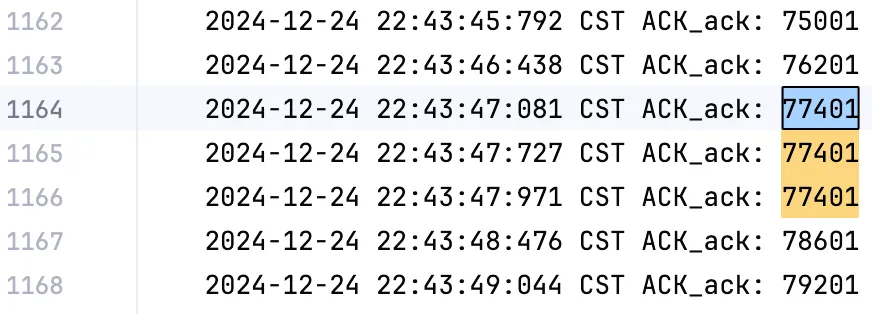 Receiver Log, 