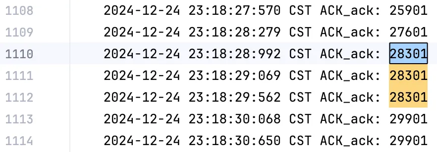Receiver Log