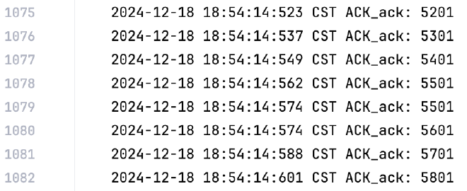 Receiver Log, 