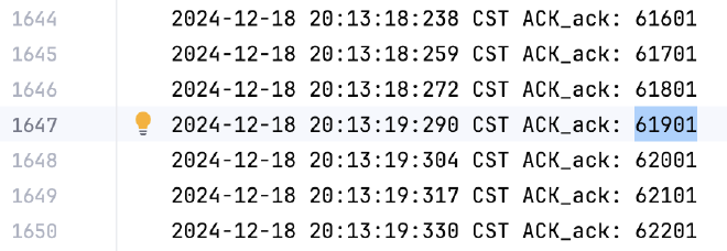 Receiver Log, 