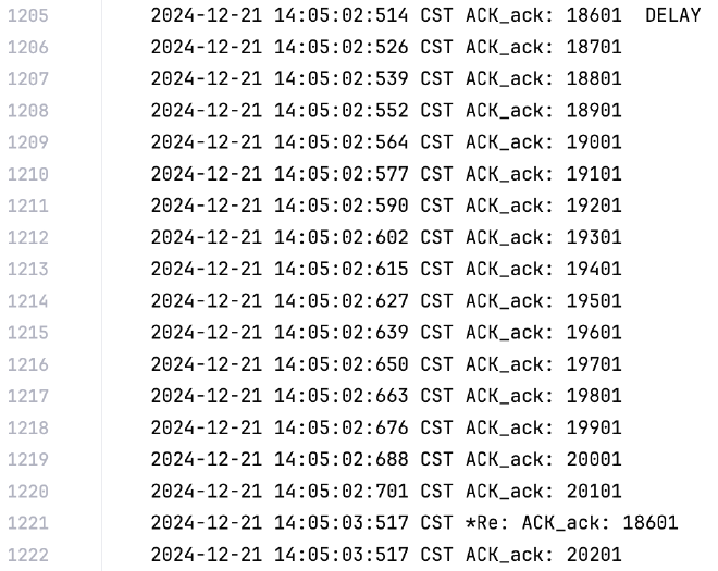 Receiver Log