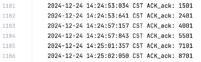Receiver Log, 