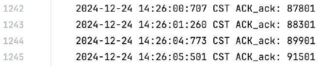 Receiver Log, 