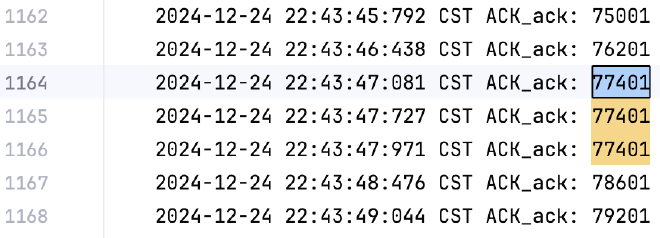 Receiver Log, 