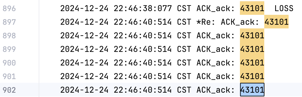 Receiver Log, 